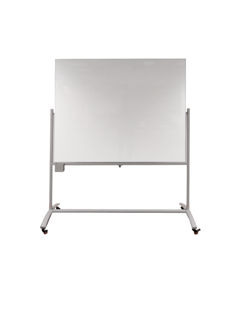 TABLERO CON BASE METÁLICA CON RODACHINAS