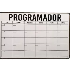 TABLERO PROGRAMADOR MENSUAL